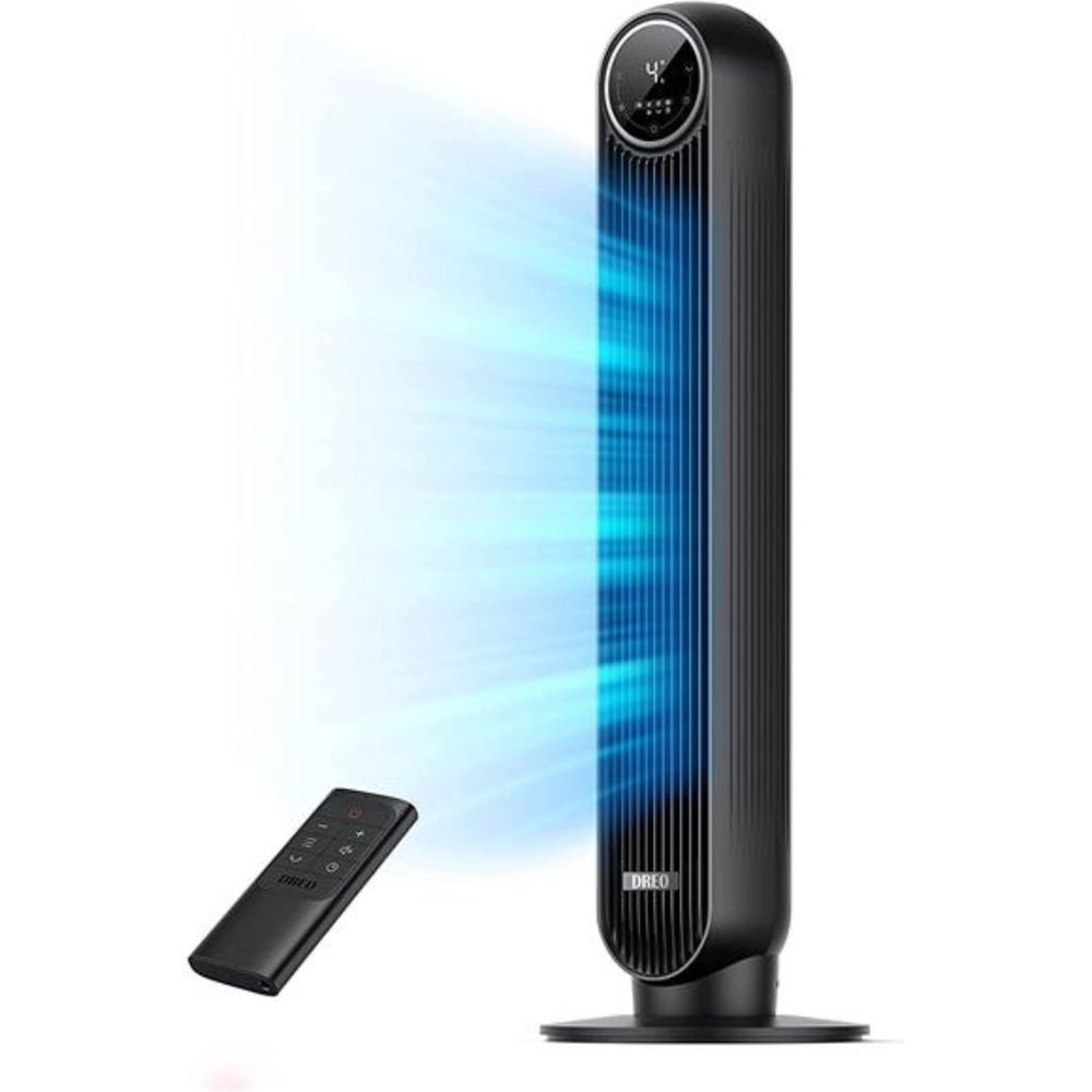 One Tower Fans for Home, 24ft/s Velocity Quiet Cooling Fan, 90° Oscillating Fans